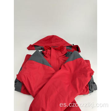 Chaqueta de la escuela de vellón de invierno mar rojo